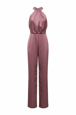 BCBGMAXAZRIA Pleated Halter Jumpsuit -BCBGMAXAZRIA Shop 79414683 1