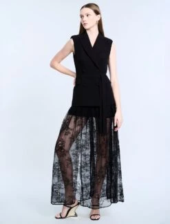 BCBGMAXAZRIA Belted Double Breasted Vest -BCBGMAXAZRIA Shop 79514215 199 1