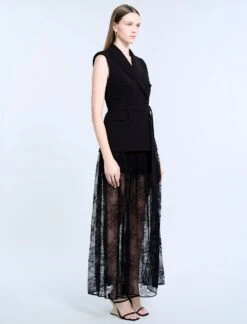 BCBGMAXAZRIA Belted Double Breasted Vest -BCBGMAXAZRIA Shop 79514215 199 2