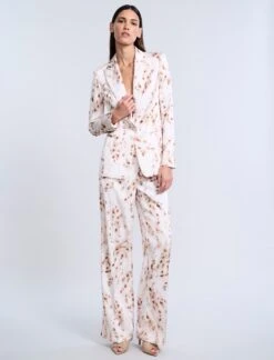 BCBGMAXAZRIA Single Breasted Animal Print