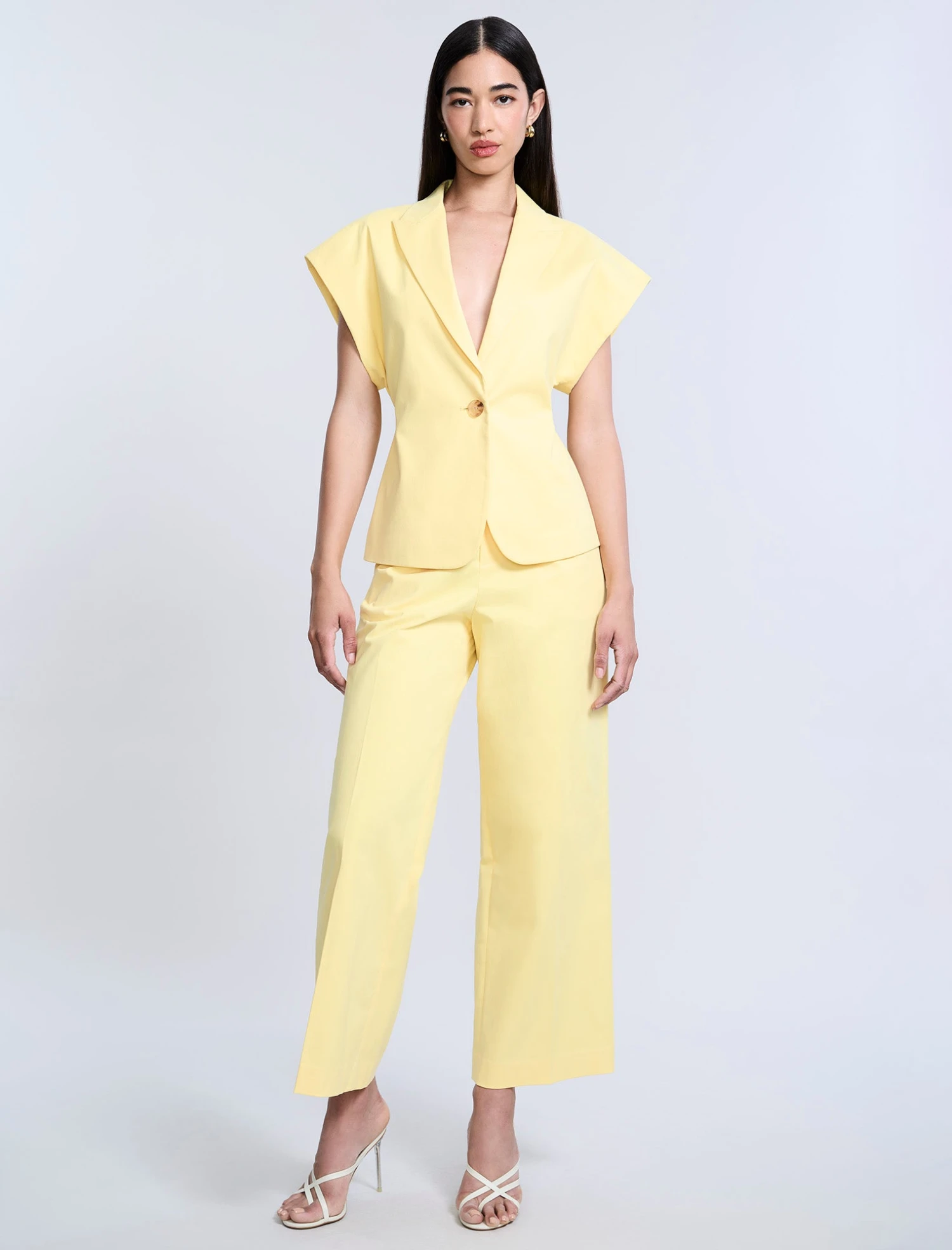 BCBGMAXAZRIA Twill Vest 5 BCBGMAXAZRIA Twill Vest - Image 5