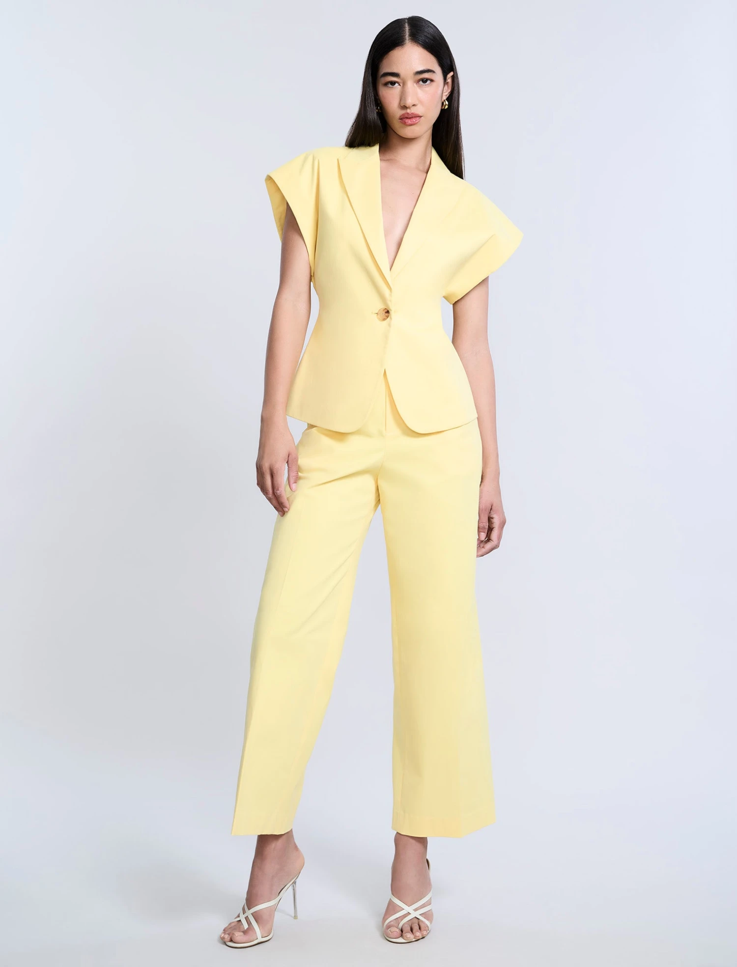 BCBGMAXAZRIA Twill Vest 6 BCBGMAXAZRIA Twill Vest - Image 6