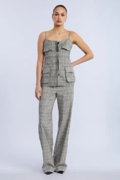 BCBGMAXAZRIA Glen Plaid Vest -BCBGMAXAZRIA Shop 79514783 9421 5