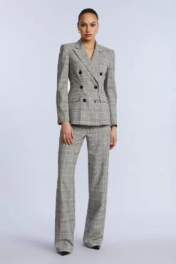 BCBGMAXAZRIA Glen Plaid Blazer
