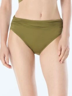 Carmen Marc Valvo Shirred Bikini Bottom - Solids -BCBGMAXAZRIA Shop C10223 344 60b13226 5af8 4d22 a766 30b590bff9fa