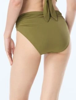 Carmen Marc Valvo Shirred Bikini Bottom - Solids -BCBGMAXAZRIA Shop C10223 344 alt01 7b3a792f af38 4890 a6c4 c47a25a38b0a