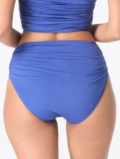 Carmen Marc Valvo Shirred Bikini Bottom - Solids -BCBGMAXAZRIA Shop C10223 430 alt03 911e3799 df70 4fa9 83d6 ffb3217759c9