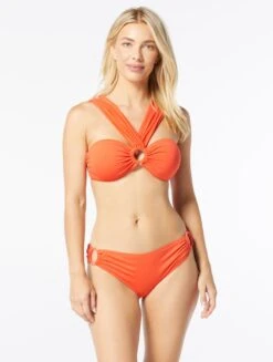 Carmen Marc Valvo Bandeau Bikini Top - Saint Tropez