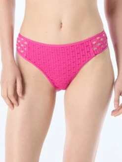 Carmen Marc Valvo Crochet Bikini Bottom - Living Paradise -BCBGMAXAZRIA Shop C21967 661