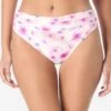 Carmen Marc Valvo Shirred Bikini Bottom - Floral Escape