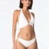 Carmen Marc Valvo Halter Bikini Top - Solids