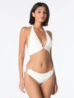 Carmen Marc Valvo Halter Bikini Top - Solids