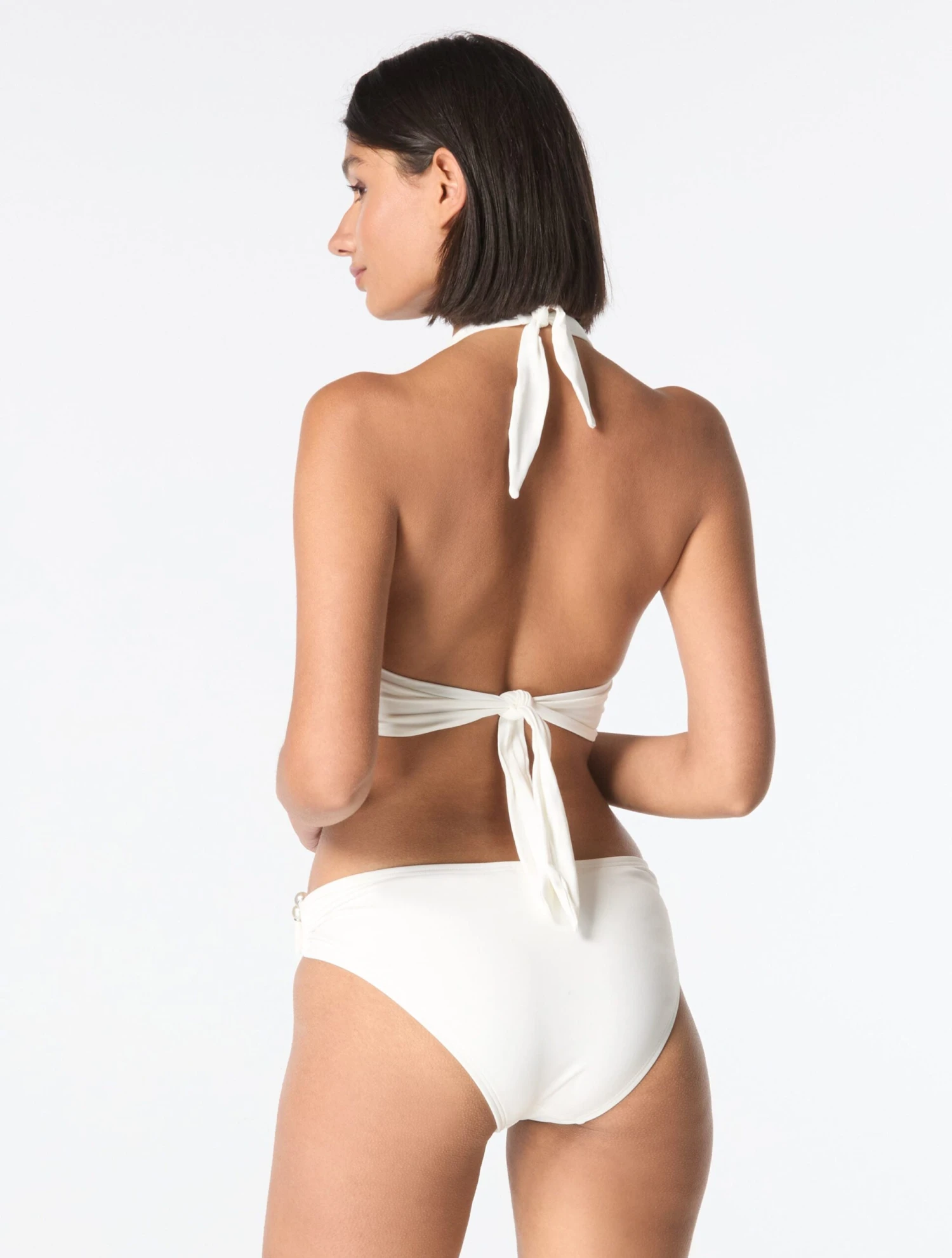 Carmen Marc Valvo Halter Bikini Top - Solids 2 Carmen Marc Valvo Halter Bikini Top - Solids - Image 2