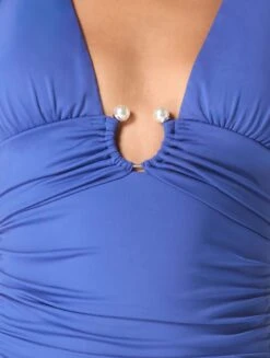 Carmen Marc Valvo Halter Tankini Top - Solids -BCBGMAXAZRIA Shop C7A471 430 alt03