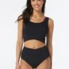 Beach House Sport Bala Crop Top - Ribbed Solids