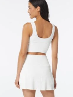Beach House Sport Bala Crop Top - Ribbed Solids 19 Beach House Sport Bala Crop Top - Ribbed Solids -BCBGMAXAZRIA Shop H1C005 100 alt01 f2334c19 632c 485d b194 537a8629d7a7