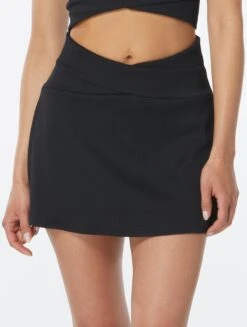 Beach House Sport Delia Swim Skort - Ribbed Solids