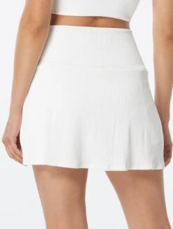 Beach House Sport Delia Swim Skort - Ribbed Solids -BCBGMAXAZRIA Shop H1C010 100 alt01 9ca4c0c3 4915 4305 9e23 396d660f96c8