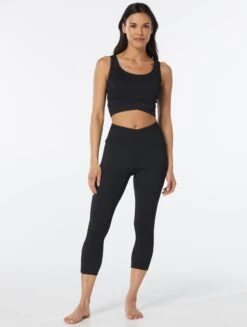 Beach House Sport Samba Leggings - Ribbed Solids