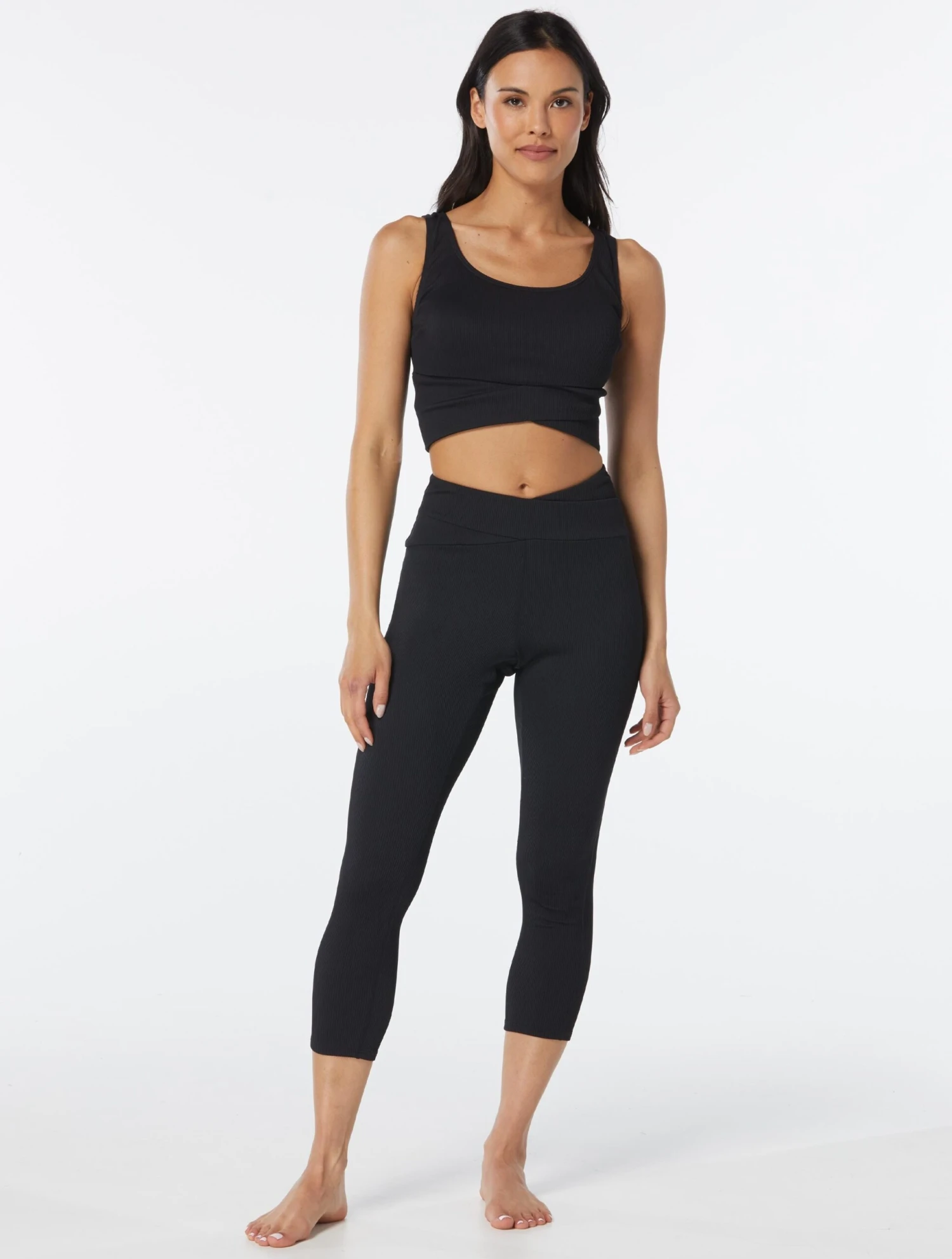 Beach House Sport Samba Leggings - Ribbed Solids 1 Beach House Sport Samba Leggings - Ribbed Solids