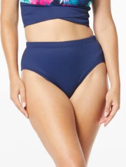 Beach House Sport Bethany High Waist Bikini Bottom - Ribbed Solids
