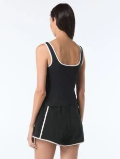 Beach House Sport Energetic Midkini Top - Piping -BCBGMAXAZRIA Shop H22373 001 alt03 54027696 e5f0 4aac 9640 235e82672082
