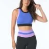 Beach House Sport Inspire Crop Top - Colorblock Rib