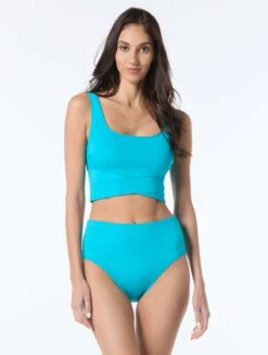 Beach House Sport Bala Crop Top - Beach Solids -BCBGMAXAZRIA Shop H47343 450 464e2843 ea37 45b7 a1e7 2af8eb7dc87e
