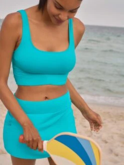 Beach House Sport Bala Crop Top - Beach Solids -BCBGMAXAZRIA Shop H47343 450 alt02 6bb744e6 1fe2 4f64 9663 063b60c8b700
