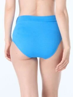 Beach House Swim Letty Crossover Textured Bikini Bottom - Pique Solids -BCBGMAXAZRIA Shop H51581 504 alt01