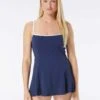 Beach House Swim Liza Princess Seam Underwire Swimdress - Pique Solids
