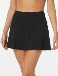 Beach House Swim Olivia Princess Seam Swim Skort - Pique Solids -BCBGMAXAZRIA Shop H51745 001 a57fb2a5 3d4e 41f7 9664 cfc5a0b3b9f7