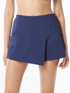 Beach House Swim Zoey Swim Skort - Solids -BCBGMAXAZRIA Shop H58580 511