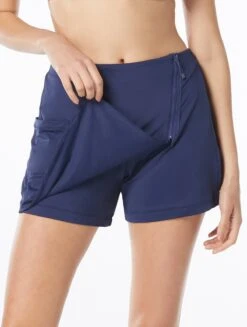Beach House Swim Zoey Swim Skort - Solids -BCBGMAXAZRIA Shop H58580 511 alt03