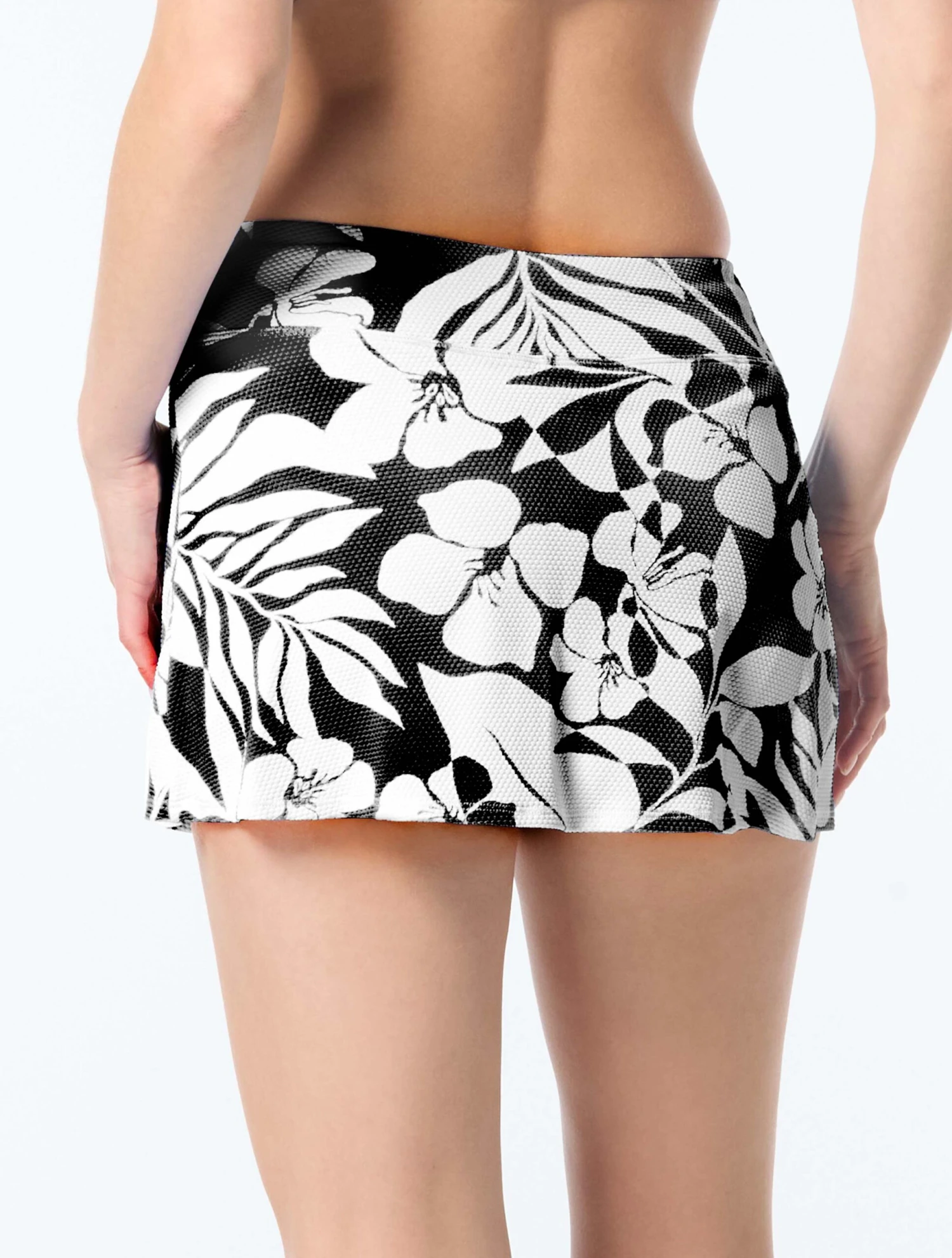 Beach House Emma Textured Pull On Swim Skort - Aloha Spirit 2 Beach House Emma Textured Pull On Swim Skort - Aloha Spirit - Image 2