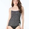 Beach House Bridget Shirred Side Underwire Tankini Top - Ditzy Bloom