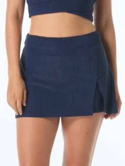Beach House Sport Winner Swim Skirt - Paloma Beach Solids