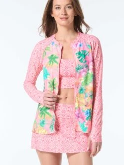 Beach House Empower Underwire Bikini Top - Mai Tai Magic -BCBGMAXAZRIA Shop H7G324 970 alt03