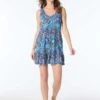 Beach House Anna Cover Up Dress - Samoan Floral