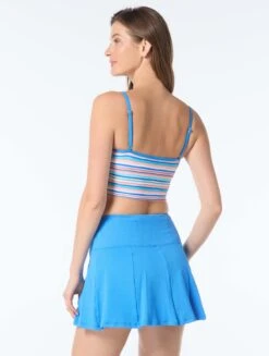 Beach House Riley Textured Bikini Top - Bora Bora -BCBGMAXAZRIA Shop H9H423 970 alt04