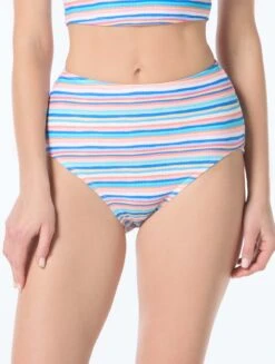 Beach House Emery Textured High Rise Bikini Bottom - Bora Bora