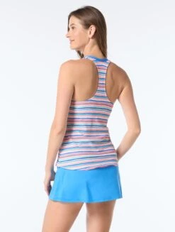 Beach House Claire Textured Tankini Top - Bora Bora -BCBGMAXAZRIA Shop H9H568 970 alt03