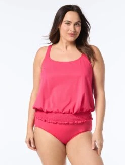 Beach House Sport Plus Brandy Tankini Top - Pique Solids -BCBGMAXAZRIA Shop HW51352 684 ec787489 8957 4c6c 9fd9 b26d7f956dbd