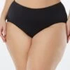 Beach House Plus Size Chloe High Waist Bikini Bottom - Beach Solids