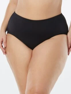Beach House Plus Size Chloe High Waist Bikini Bottom - Beach Solids