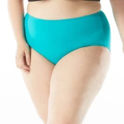 Beach House Plus Size Chloe High Waist Bikini Bottom - Beach Solids -BCBGMAXAZRIA Shop HW58265 351 c0195d85 3634 41b4 a1a7 f55dca01e7c6
