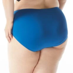 Beach House Plus Size Chloe High Waist Bikini Bottom - Beach Solids -BCBGMAXAZRIA Shop HW58265 435 alt01 ca2ec56f b422 4aac a8fd f99a7e864e08