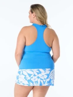 Beach House Plus Size Emma Pull On Swim Skort - Aloha Spirit 9 Beach House Plus Size Emma Pull On Swim Skort - Aloha Spirit -BCBGMAXAZRIA Shop HW5H404 504 alt04