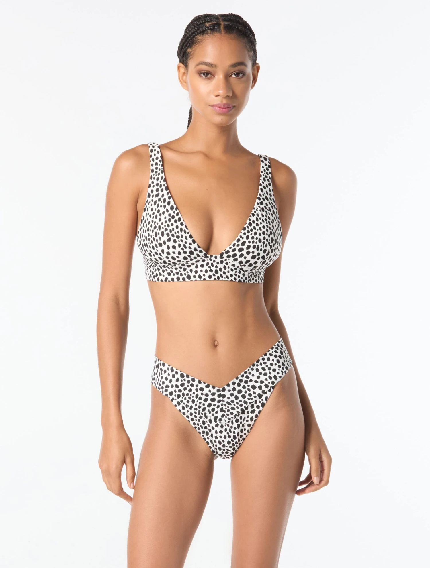 MICHAEL Michael Kors Tie Back Bikini Top - Spot 1 MICHAEL Michael Kors Tie Back Bikini Top - Spot