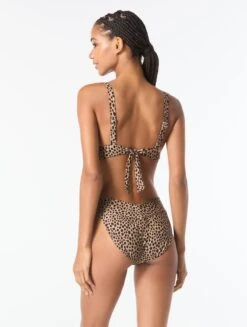 MICHAEL Michael Kors Tie Back Bikini Top - Spot 7 MICHAEL Michael Kors Tie Back Bikini Top - Spot -BCBGMAXAZRIA Shop MM54113 221 alt01